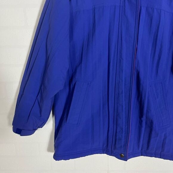 L.L. Bean Blue and Pink Ski Jacket - Picture 4 of 11